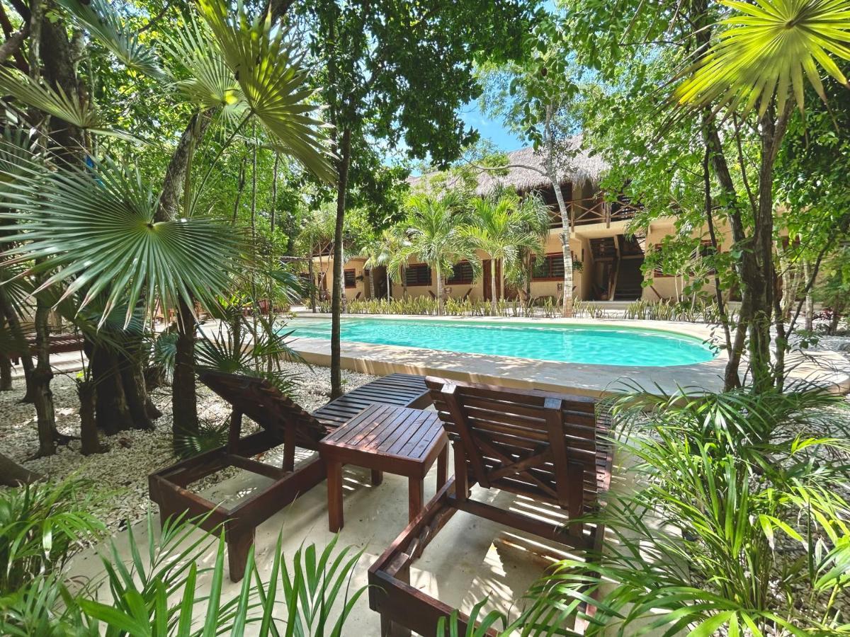 Xan Ha Apartments Tulum Exterior foto